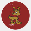 Search for reindeer tags stickers Xmas