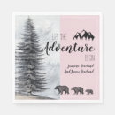Search for adventure awaits napkins Rustic