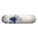 Search for hokusai skateboards Woodblock