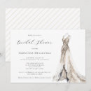Search for feminine bridal shower invitations Stripes