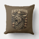 Search for longhorns cushions Bull