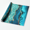 Search for blue marble wrapping paper Teal