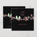 Search for love cherry invitations Birds