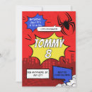 Search for spider birthday invitations Kids