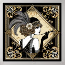 Search for 1920s flapper woman posters Twenties