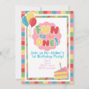 Search for colorful birthday invitations Cute