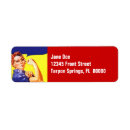 Search for advertisement return address labels Vintage