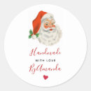 Search for old fashioned santa claus stickers Retro