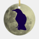 Search for black crow christmas tree decorations Halloween