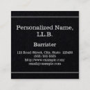 Search for barrister business cards Lawyer