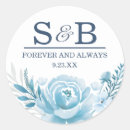 Search for blue monogram stickers Bridal shower