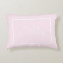 Search for pink blue cushions Monogrammed