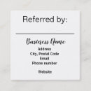 Search for eyelash referral cards Salon