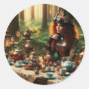 Search for mad hatters tea party stickers For her