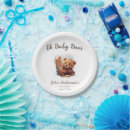 Search for rustic baby shower plates We can bearly wait