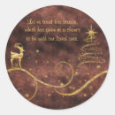 Search for elegant reindeer stickers Gold