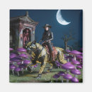Search for gothic decor magnets Black cat