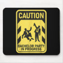Search for bachelor party mousepads Non bidenary