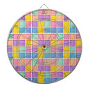 Search for square dartboards Abstract