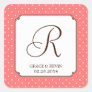 Search for single monogram stickers Modern