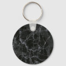 Search for marble stone key rings Black