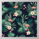 Search for tropical flamingo posters Seamless