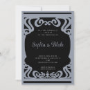 Search for silver art deco invitations Geometric