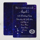Search for zodiac invitations Blue