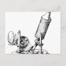 Search for microscope postcards 17th