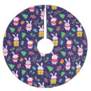 Search for funny tree skirts Santa