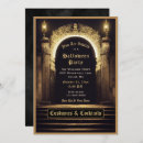 Search for costumes and cocktails invitations Gold