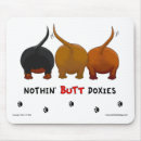 Search for dashound mousepads Doxie