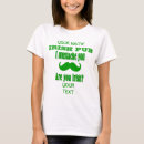 Search for mustache tshirts For her