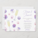 Search for petals invitations Watercolor