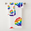 Search for rainbow colour bathroom accessories Artistic