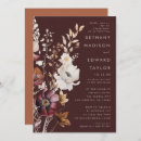 Search for brown engagement party invitations Fall