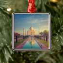 Search for monument christmas tree decorations Taj mahal