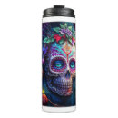 Search for day of the dead travel mugs Día de los muertos