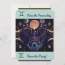 Search for gemini invitations Zodiac