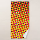 Search for colorful bath towels Circles