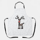 Search for funny holiday aprons Winter