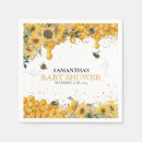 Search for honey bee napkins Sunflower