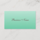 Search for mint business cards Professional