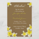 Search for plumeria wedding invitations Flower
