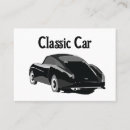 Search for classic car business cards Professional