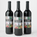 Search for funeral wine labels Photo collage