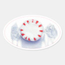Search for red and white peppermint stickers Sweets