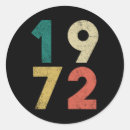Search for 1972 stickers Vintage
