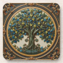 Search for tree of life coasters Vintage