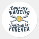 Search for cute softball stickers Girls